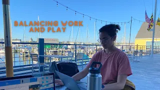 EP. 12 BOAT LIFE | How We Try to BALANCE WORK & PLAY