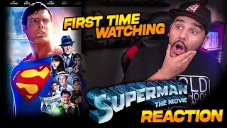 Superman : The Movie (1978) **FIRST TIME WATCHING MOVIE REACTION** Is He The BEST Superhero?
