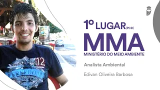 MMA: Conheça a história do Edivan Oliveira, aprovado em 1ºlugar (PCD) para Analista Ambiental