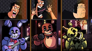 FNF: Markiplier VS FNAF 1 // Bite – REMASTERED // Vs Ourple Guy V3 █ Friday Night Funkin' █