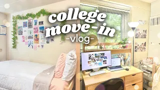 COLLEGE MOVE IN VLOG | freshman year