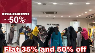 Sapphire Summer Sale 2024|| Sapphire Summer Sale flat 35% & 50% off || Sapphire Sale