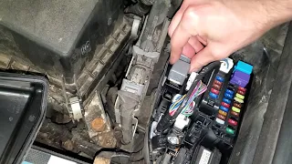 2012 Camry Headlight Bulb Replacement , Relay & Fuse Location