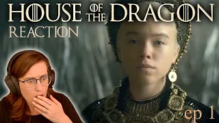 HOUSE OF THE DRAGON REACTION!! |  "The Heirs of the Dragon"  EPISODE 1   | Game of Thrones