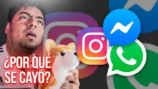 Razon porqué se cayó WhatsApp y No puedo Mandar Mensajes, Facebook, e Instagram?