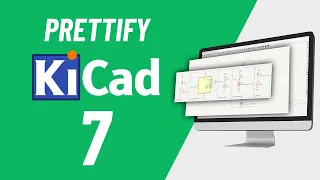 #4 How To Prettify Your Schematic with Kicad 7.0 | #PCBCupid