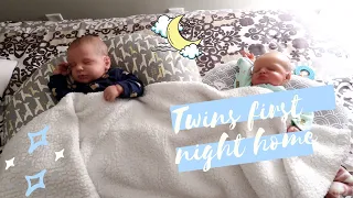 Reborn Twins First Night Home | calming no talking edition