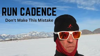 RUNNING CADENCE Coaching Tip. Don't make this mistake!