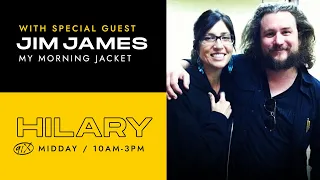 Hilary with Jim James of @mymorningjacket!