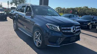 2019 Mercedes-Benz GLS 550 Designo 4MATIC SUV  Blue