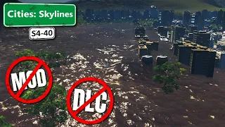 Zwiedzanie i destrukcja miasta w Cities: Skylines bez modów i bez DLC! [S4#40]