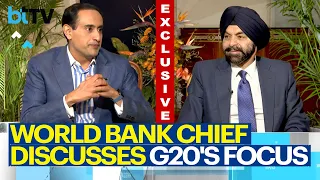 G20's New Vision: An Exclusive Conversation With World Bank Chief Ajay Banga