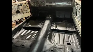 Painting my floor | 1966 Mustang Fastback