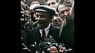 Ленин такой молодой (#edit) живые кадры с цветокоррекцией. ❤