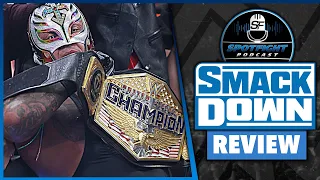 SmackDown 🔵 Rey ist Champ, Jey ist ALL ELITE! - WWE Wrestling Review 11.08.2023