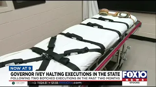 Alabama Gov. Kay Ivey is seeking a pause in executions