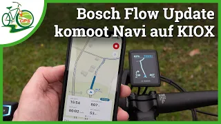 Endlich funktioniert die komoot Navigation auf Bosch KIOX 🤩 UPDATE smart System Flow App 04-2024