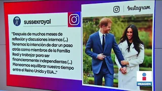 Príncipe Harry renunció a la familia real británica | Noticias con Yuriria Sierra