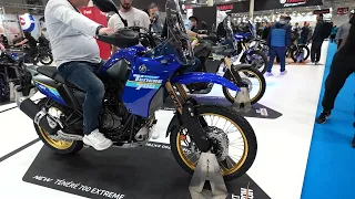 το περίπτερο της YAMAHA στην έκθεση μοτοσυκλέτας 2024