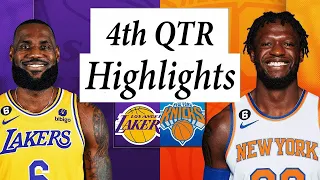 Los Angeles Lakers vs. New York Knicks Full Highlights 4th QTR | Jan 31 | 2022-2023 NBA Season