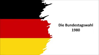 Die Bundestagswahl 1980 (Helmut Schmidt vs Franz Josef Strauß; SPD, FDP, Union; Geschichte der BRD)