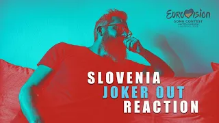 JOKER OUT "Carpe Diem" Reaction | Eurovision 2023 Slovenia
