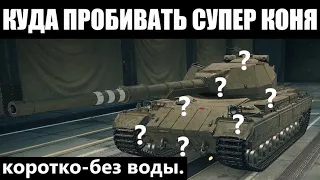 КУДА ПРОБИВАТЬ СУПЕР КОНЯ? | ЗОНЫ ПРОБИТИЯ Super Conqueror!