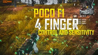 BEST 4 FINGER CLAW IN PUBG MOBILE | POCO F1 PUBG MOBILE TEST | 4 FINGER + FULL GYROSCOPE