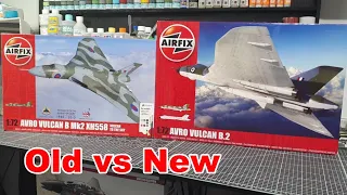 Airfix 1/72 Avro Vulcan Old vs New