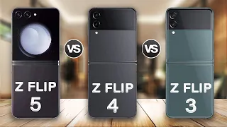 Samsung Galaxy Z Flip 5 Vs Galaxy Z Flip 4 Vs Galaxy Z Flip 3 Full Reviews