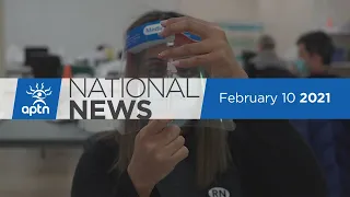 APTN National News February 10, 2021 – First Nations COVID-19 cases drop, Minecraft teaching tool