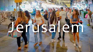 MAGIC OF NIGHTTIME JERUSALEM. From the Bustling Market to the Serene Western Wall.