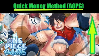 Crazy Money Method! | A One Piece Game - Roblox