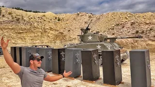 TANK vs GUN SAFES!!!