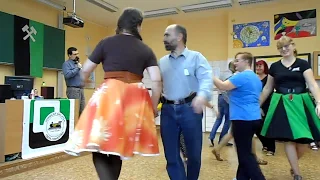1.Funny episode of Square Dance Butterfly Dancers Kaliningrad