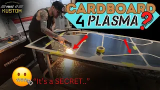 The EASY TRICK to use CARDBOARD for PLASMA Cutting! Simple HOW-TO