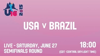 USA v Brazil - Semifinal - FIBA Americas U16 Women’s Championship