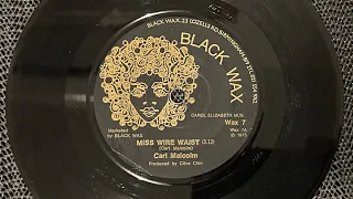 Black wax miss wire waist 7” single record reggae music #reggae #vinyl #reggaemusic vinyl record