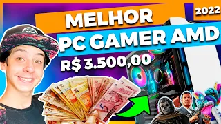 ESSE É O MELHOR PC GAMER COM RYZEN 5600G BOM E BARATO 2022!