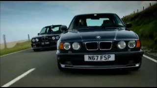 Top Gear BMW M3 E30 VS BMW M5 E34  С чего всё начиналось
