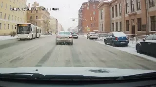 Подборка ДТП / Зима 2018/ Часть 253 - Car Crash Compilation - Part 253