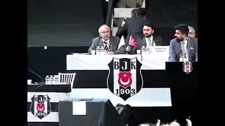 Beşiktaş genel kurulunda Berk Tunga‘nın eleştirisi başkanı çıldırttı: Niye dinlemiyorsun çocuğum!