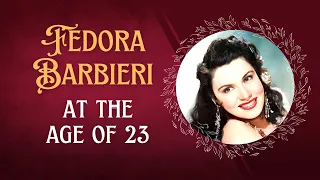 Fedora Barbieri demonstrates her strong chest voice at the young age of 23🔥