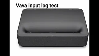 Vava 4K Ultra Short Throw Projector - Input Lag Test for Gaming.