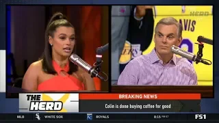 [BREAKING NEWS] Colin Cowherd is done buying coffee for good | THE HERD