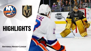 NHL Highlights | Islanders @ Golden Knights 02/15/20