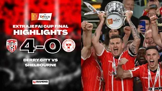2022 Extra.ie FAI Cup Winners!! 🔴⚪ Extended Highlights - Derry City 4-0 Shelbourne - 13/11/2022