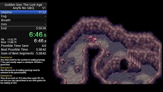 Golden Sun: The Lost Age Any% No S&Q Speedrun in 5:44:38