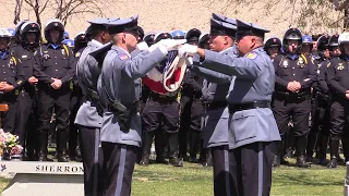 Phoenix Police Officer Paul Rutherford laid to rest at Phoenix Memorial Cemetery