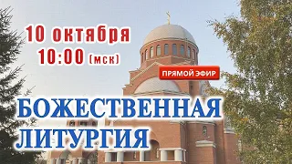 Прямая трансляция: Божественная литургия. Воскресенье 10 октября 2021.